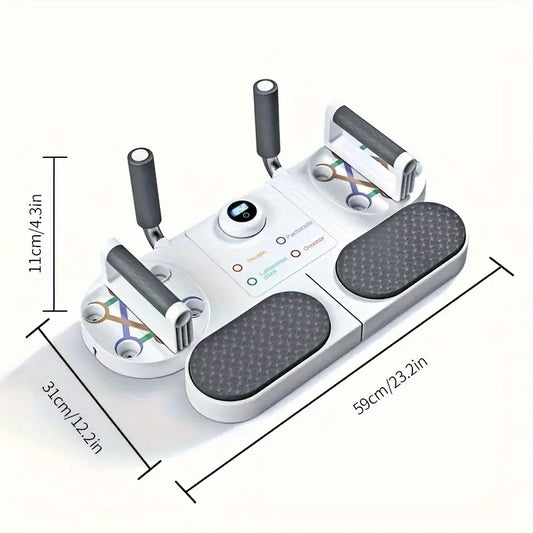 Tənzimlənən Push-Up Stand Timer və Müqavimət Lentləri ilə