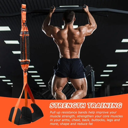 Pull up Assistance Bands Set Resistance Strap for Pull-Ups Assist for Men Women Hanging Training Chin-Up Workout Body Stretching