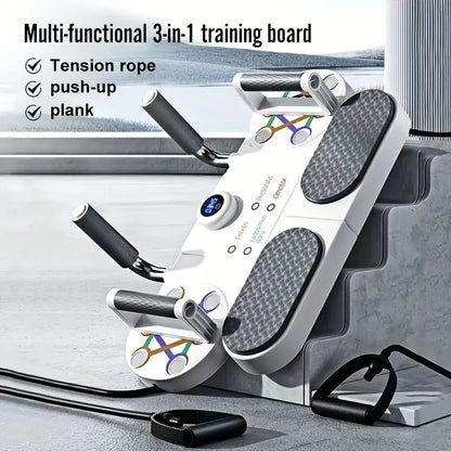 Tənzimlənən Push-Up Stand Timer və Müqavimət Lentləri ilə