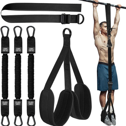 Pull up Assistance Bands Set Resistance Strap for Pull-Ups Assist for Men Women Hanging Training Chin-Up Workout Body Stretching