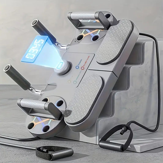 Tənzimlənən Push-Up Stand Timer və Müqavimət Lentləri ilə