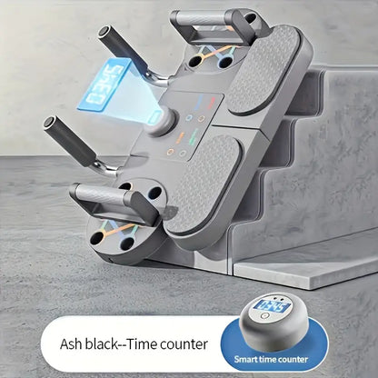 Tənzimlənən Push-Up Stand Timer və Müqavimət Lentləri ilə